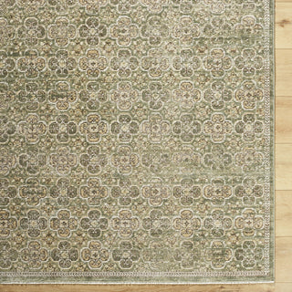 Galey Alix x Livabliss Myrtle Avenue GAMY-2301 Area Rug, Olive, 5'3" x 7'7"