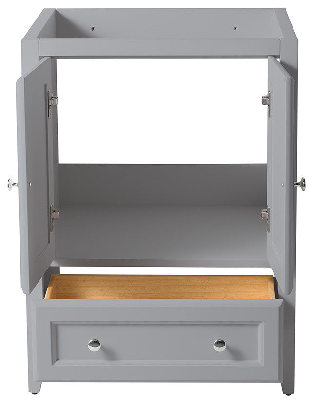 Oxford Traditional Bathroom Cabinet, Gray