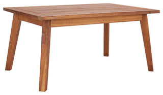 Safavieh Kobina 5 Piece Outdoor Living Set, Natural/White