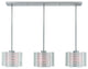Livex Lighting Hilliard Light Linear Chandelier, Brushed Nickel