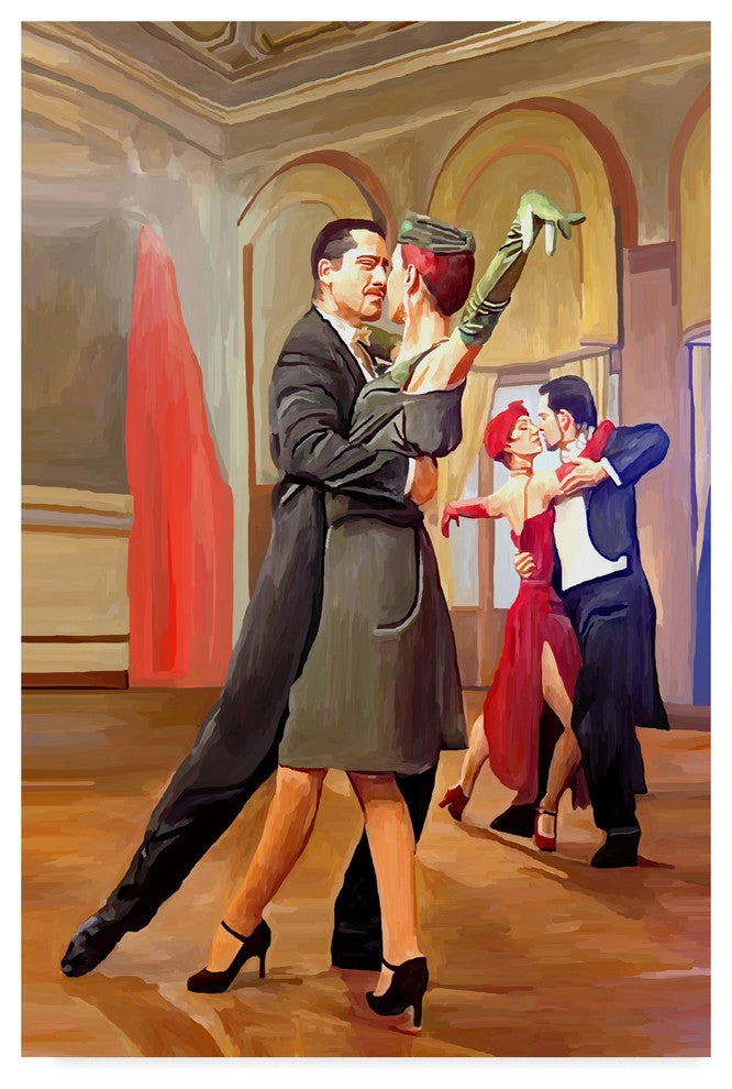 "Dance With Me" by Ata Alishahi, Canvas Art, 22"x32"