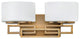 Hinkley Lanza Small Two Light Vanity, Brushed Bronze