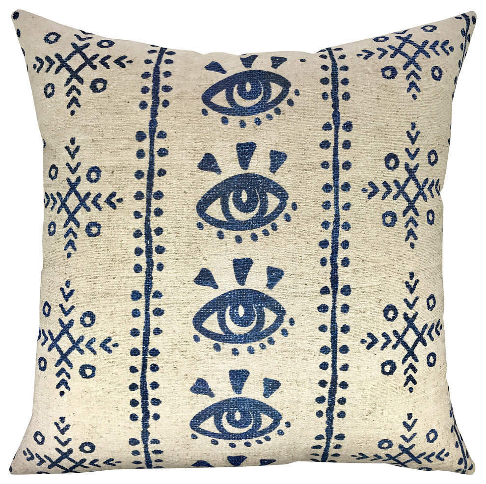 Mud Cloth Shibori Pillow