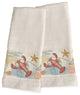 Laural Home Oceana Hand Towels, Set of 2