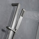 Favara 22" Brushed Nickel Rainfall Shower System With Handheld Shower, Non Led