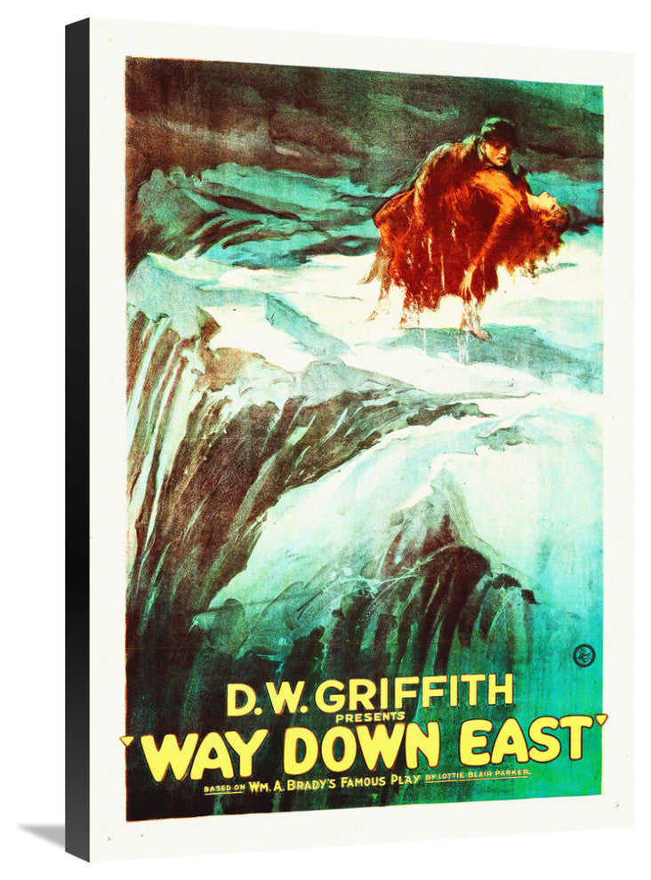 "Way Down East,  1920" Canvas by Hollywood Photo Archive, 20x30"
