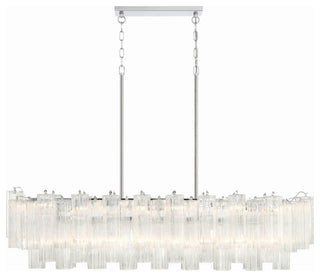 Crystorama Lighting Group ADD-317-CL Addis 14 Light 52"W Crystal - Polished