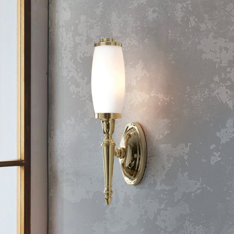Dryden 1 Light Bath Light in Polished Chrome
