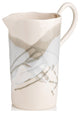 Splash Pitcher, Gray and White