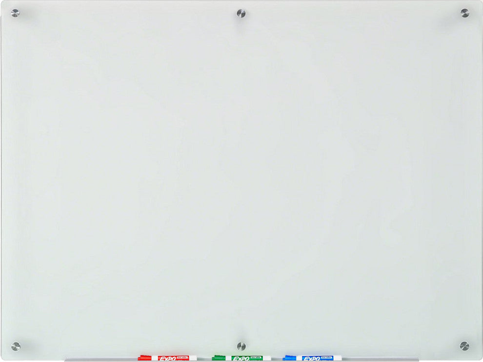 Frosted Glass Dry-Erase Board Set Audio-Visual Direct, 35 1/2"x47 1/4"