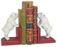 Over The Fence Bulldog Bookend Set