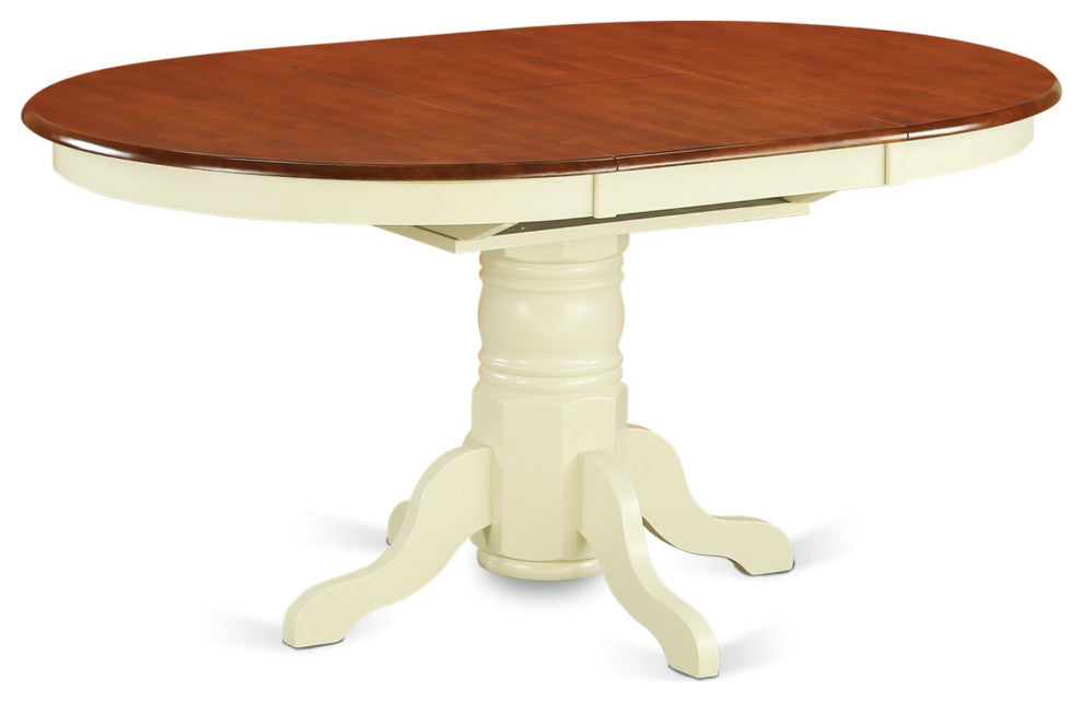 Avqu7-Whi-W Dining Room Sets For 6 -Kitchen Table and 6 Dining Chairs