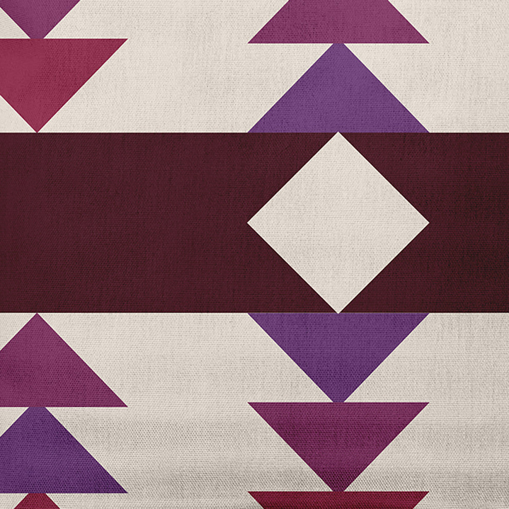 18" x 18" Sagebrush Decorative Throw Pillow, Amethyst