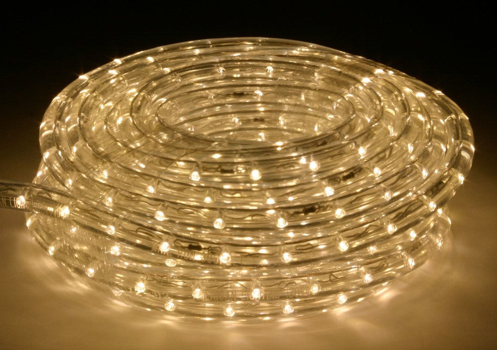 LED Flexbrite Rope light, Line Voltage for indoor or outdoor use, Warm White, 75