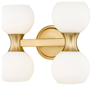 Z-Lite 494-4V Artemis 4 Light 11"W Vanity Light - Chrome