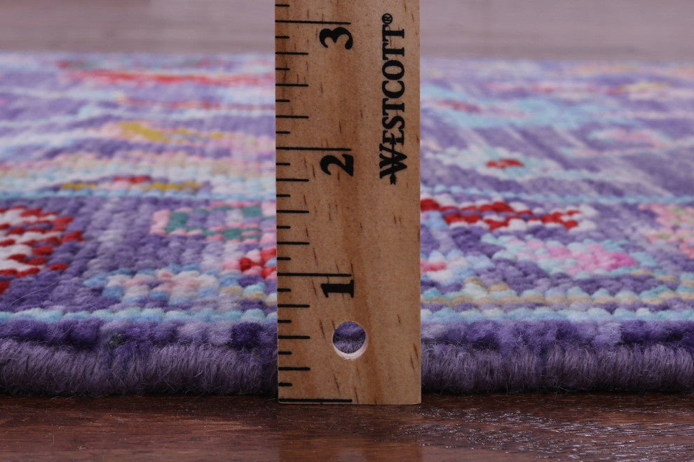 Runner Turkish Oushak Handmade Wool Rug 2' 8" X 12' 9" - Q15927