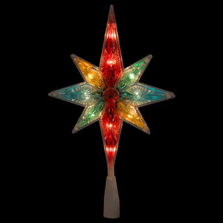 Multi-Color Star of Bethlehem Christmas Tree Topper
