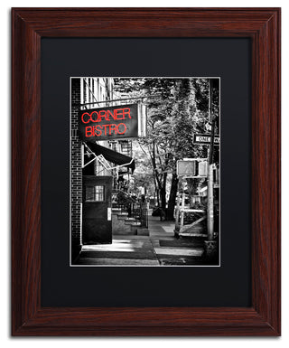 Philippe Hugonnard 'NYC Bistro' Matted Framed Art, 11x14