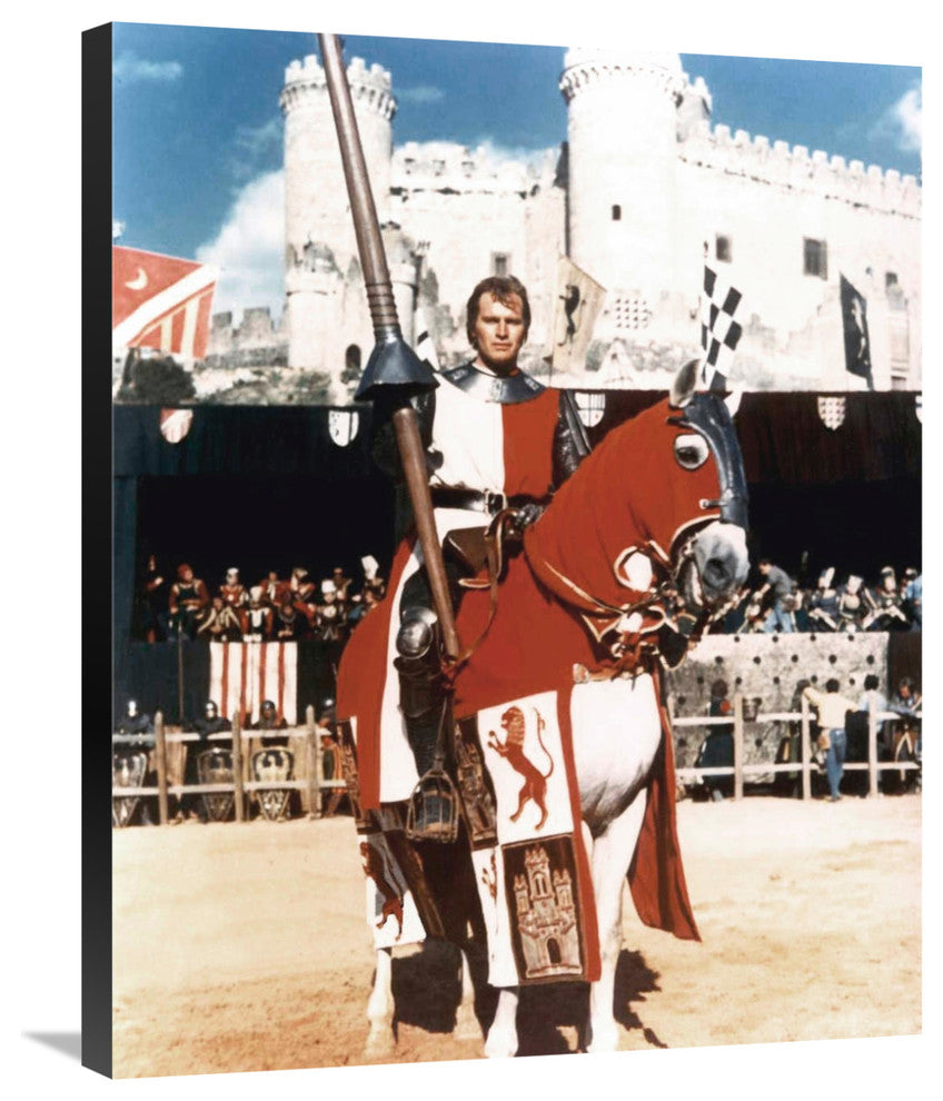 "Charlton Heston - El Cid" Canvas Giclee by Hollywood Photo Archive, 24"x30"