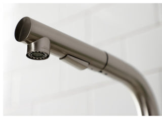 LS2718CTL Single-Handle Kitchen Faucet With Pull-Out Sprayer, Brushed Nickel