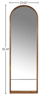 D-Bodhi Coco Reclaimed Teak Mirror, Brown