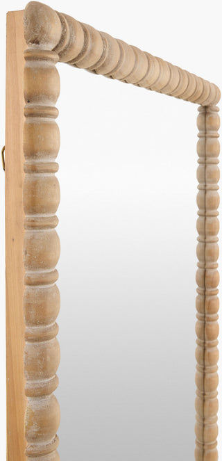 Galey Alix x Livabliss Karling Blair GAKB-1000 Accent Mirror, Antiqued Brown, 37"h X 24"w X 2"d