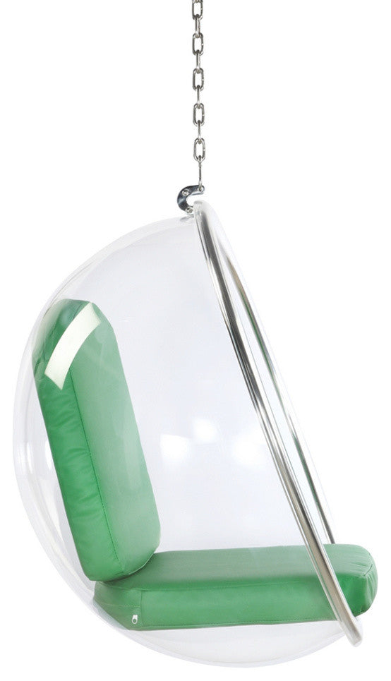 Modern Classics Bubble Hanging Chair, Green