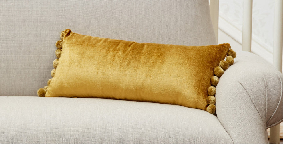 Jodhpur Oblong Pillow, Olive