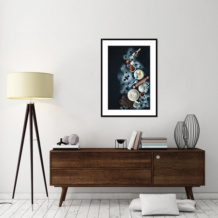 "Baking For Stargazers" Framed Digital Print by Dina Belenko, 32x44"