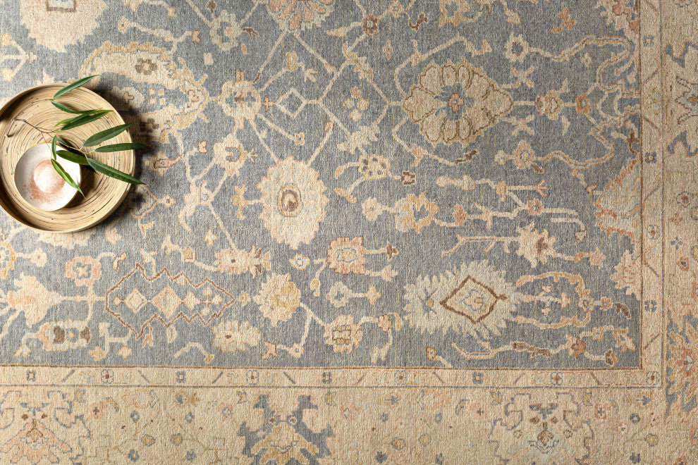 Surya Normandy NOY-8007 Traditional Area Rug, 6' x 9' Rectangle
