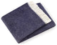 Soft Navy Blue Links Pattern Throw Blanket