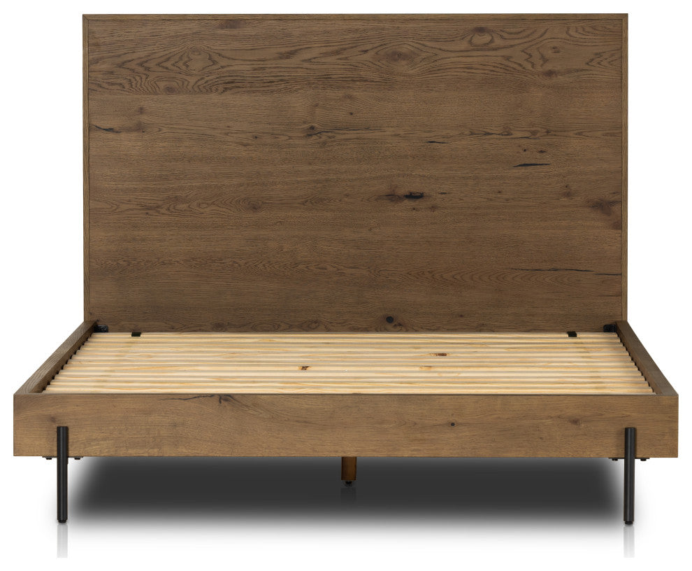 Eaton Bed-Amber Oak Resin- King