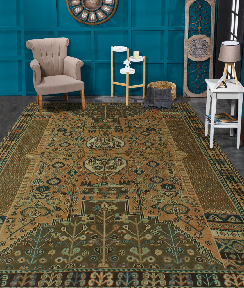 Fine Vintage Distressed Vinson Rose Rug