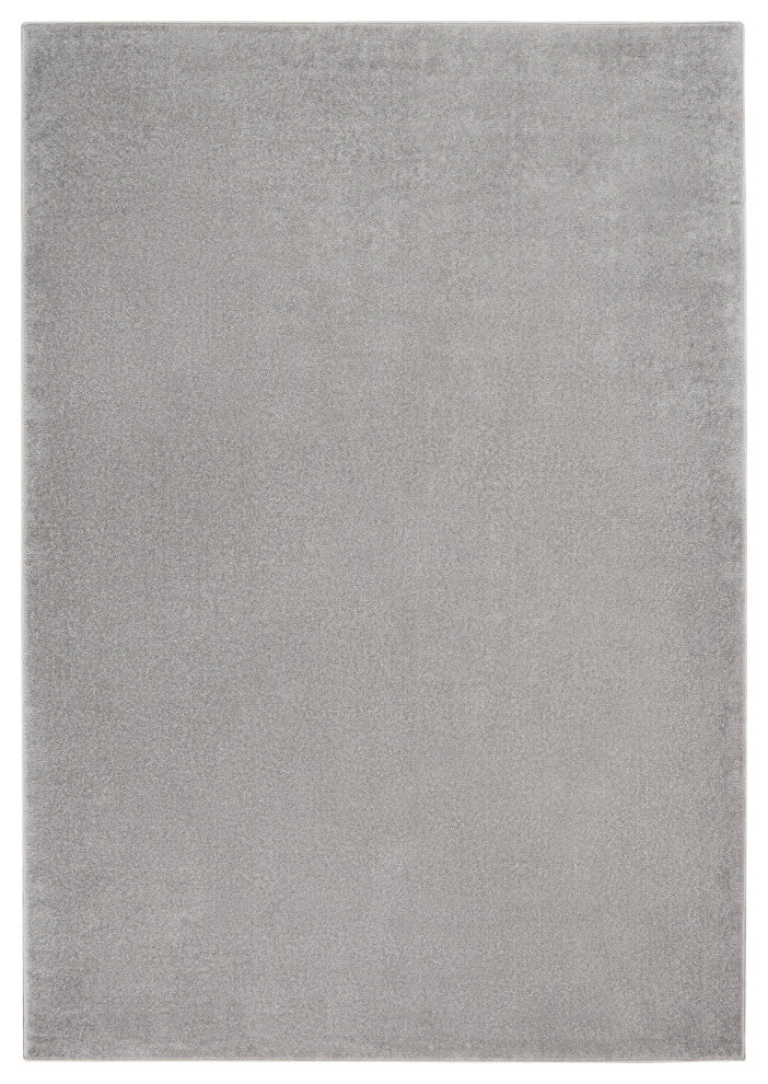 Nourison Essentials 5' x 7' Silver Grey Outdoor Area Rug