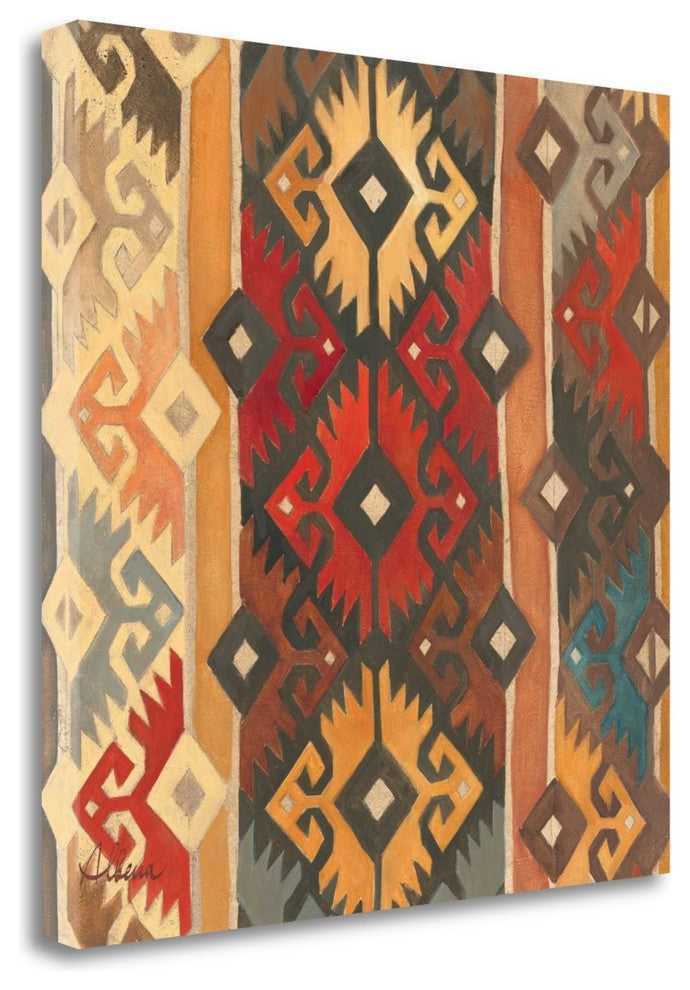 "Southwest Pattern II" By Albena Hristova, Giclee Print on Gallery Wrap Canvas