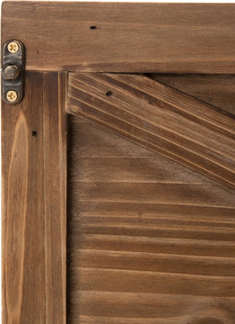 22.09" Natural Wooden Tree Collar