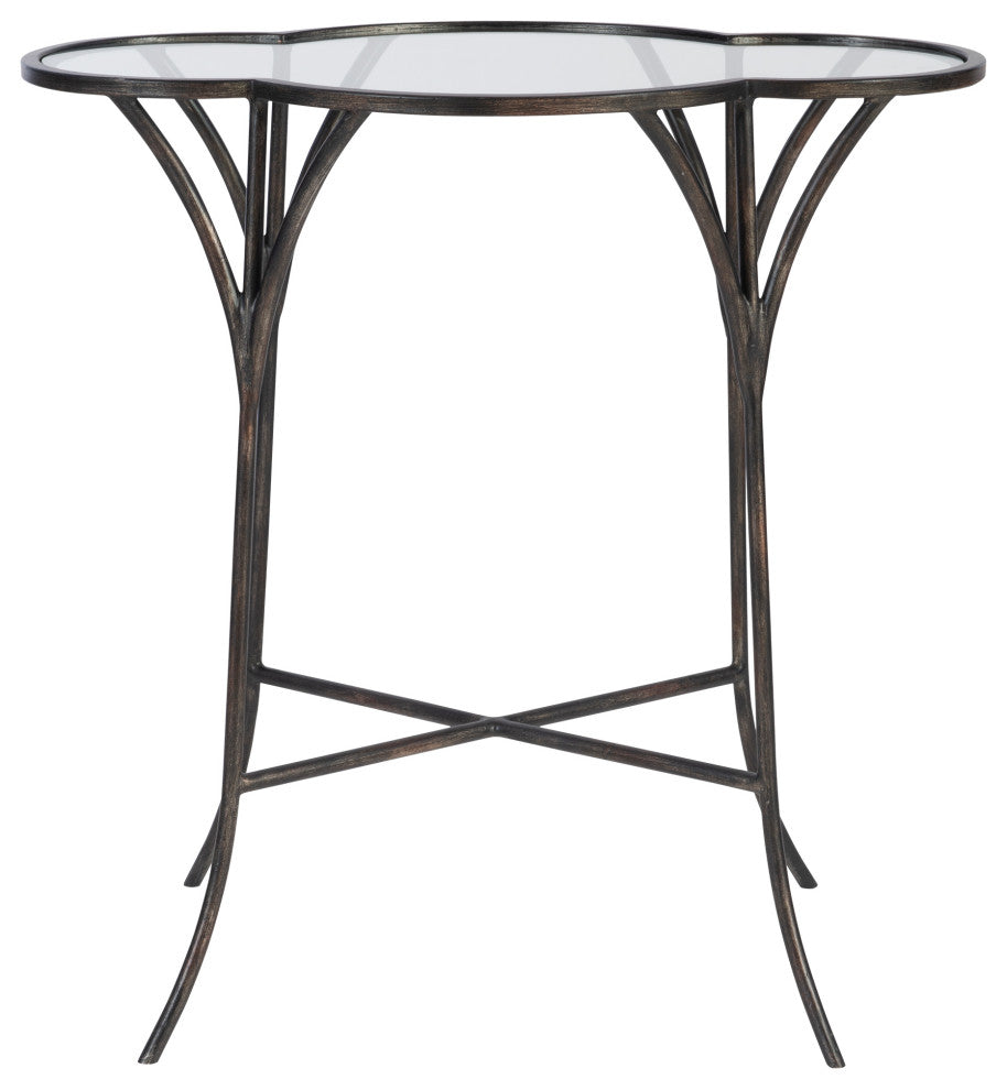 Uttermost Adhira Glass Accent Table