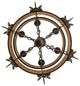 48W Isabo 24 LT Two Tier Chandelier