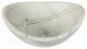 Eden Bath EB_S043GW-H Small Canoe White Marble Vessel Sink