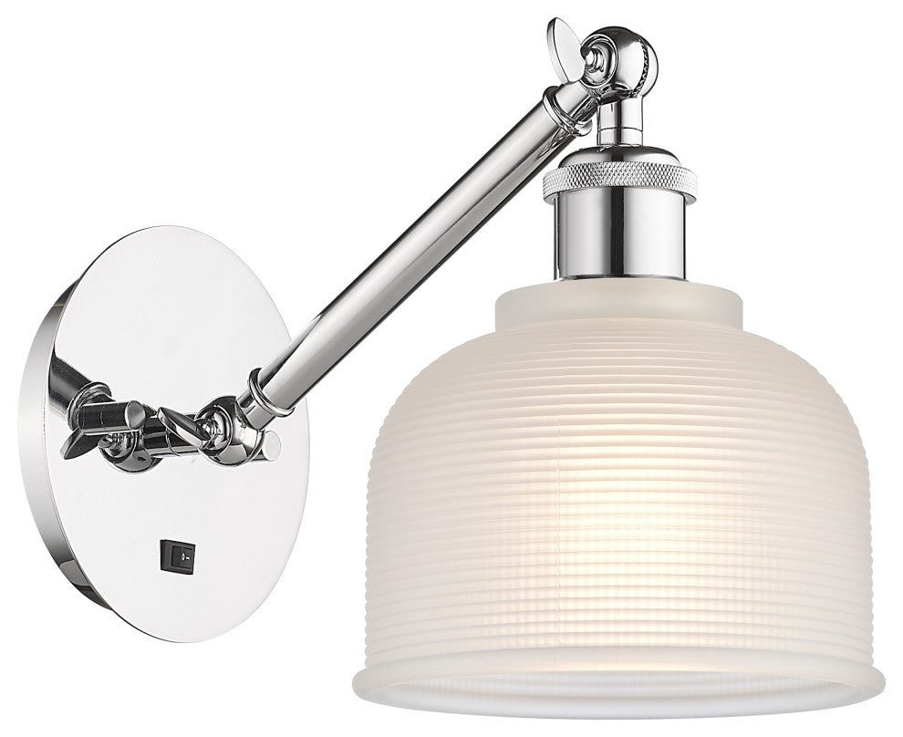 Innovations 317-1W-PC-G411-LED 1-Light Sconce, Polished Chrome