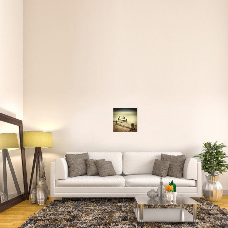 "Beach Memories" Stretched Canvas Giclee by Michael Oates, 18"x18"