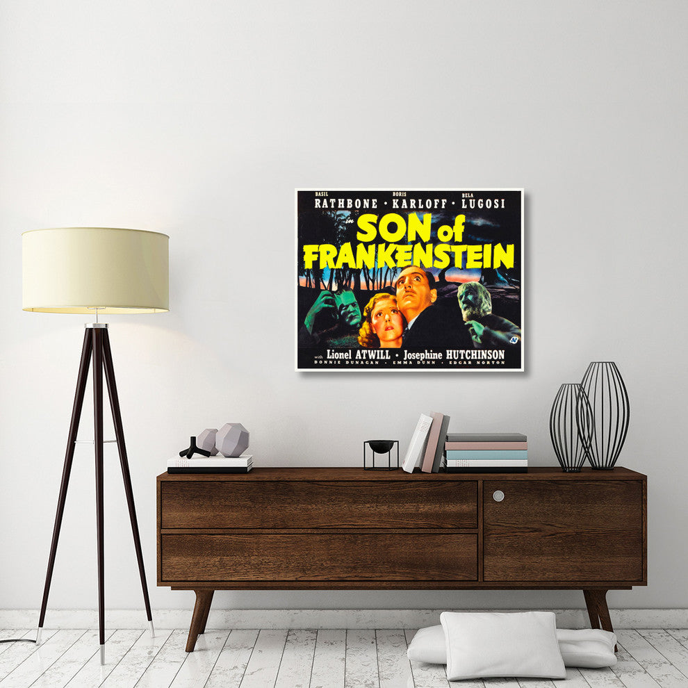 "Son of Frankenstein" Stretched Canvas Giclee by Hollywood Photo Archive, 40x32"