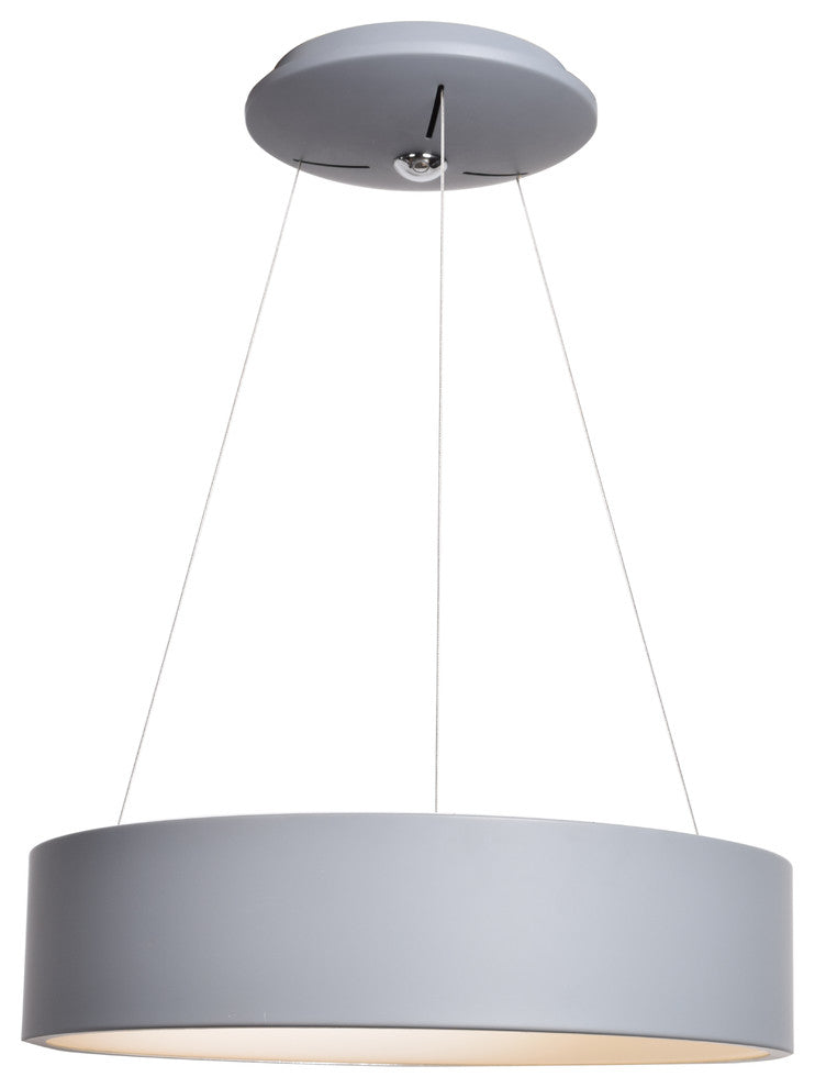 Radiant LED Pendant, Gray
