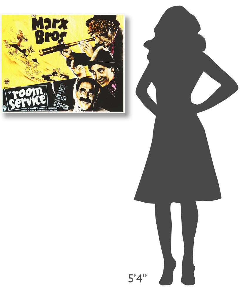 "Marx Brothers - Room Service 01" Canvas Giclee, 30"x24"