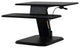 Cortesi Home Orbit Sit to Stand Adjustable Desktop Monitor Stand, Black