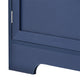 65 inch TV stand with 4 doors adjustable panels cabinet with navy finish