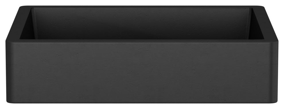 Nipomo NativeStone Bathroom Sink, Charcoal