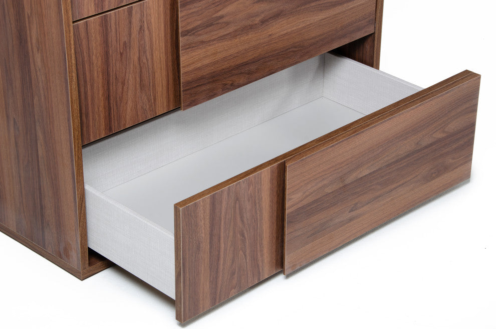 Nova Domus Asus Italian Modern Chest, Walnut