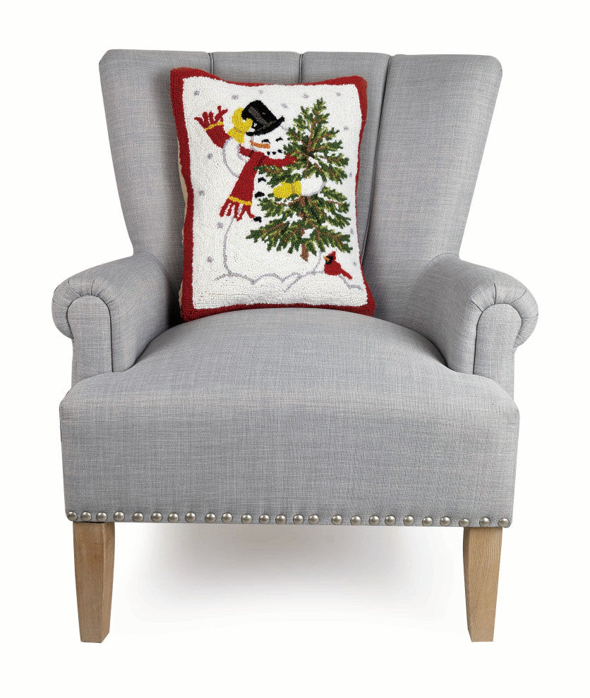 Snowman Hook Pillow