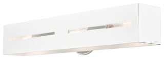 Polished Chrome Urban, Industrial, Vanity Sconce